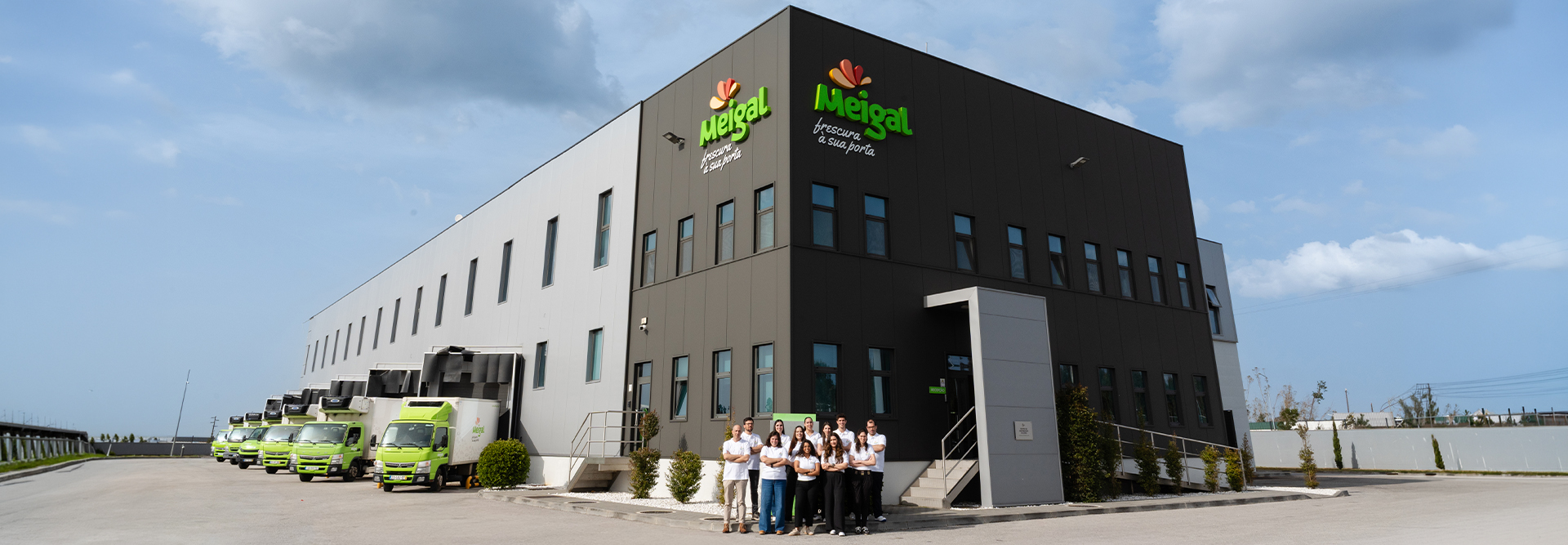 Equipa de call center da Meigal Alimentação