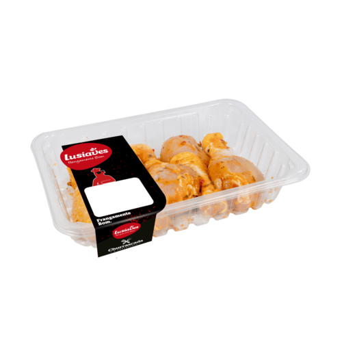 Perninha de Frango  com Molho de Pimentação