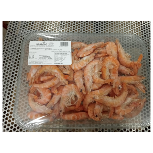 Camarão Cozido Vannamei 30/40
