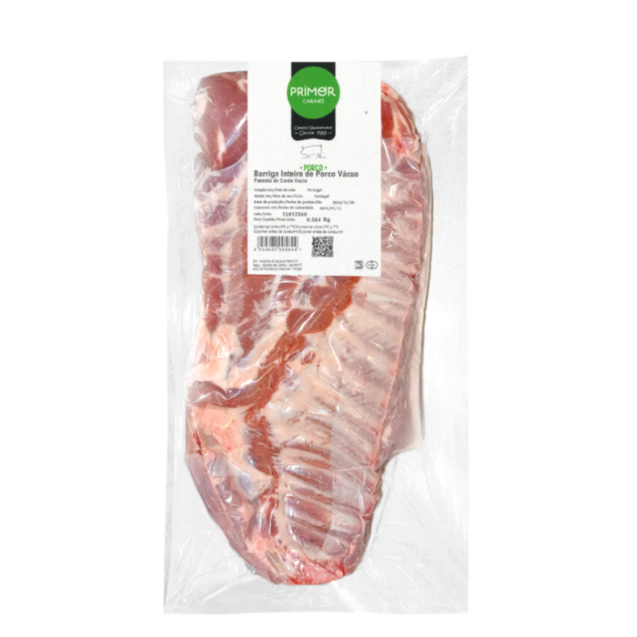 Barriga Inteira de Porco - Primor Carnes - 1000020178